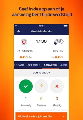 KNKV Wedstrijdzaken android App screenshot 8